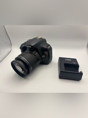 Canon EOS Rebel T3 DSLR Camera + 18-55mm Lens Kit | Battery & Charger | Tested